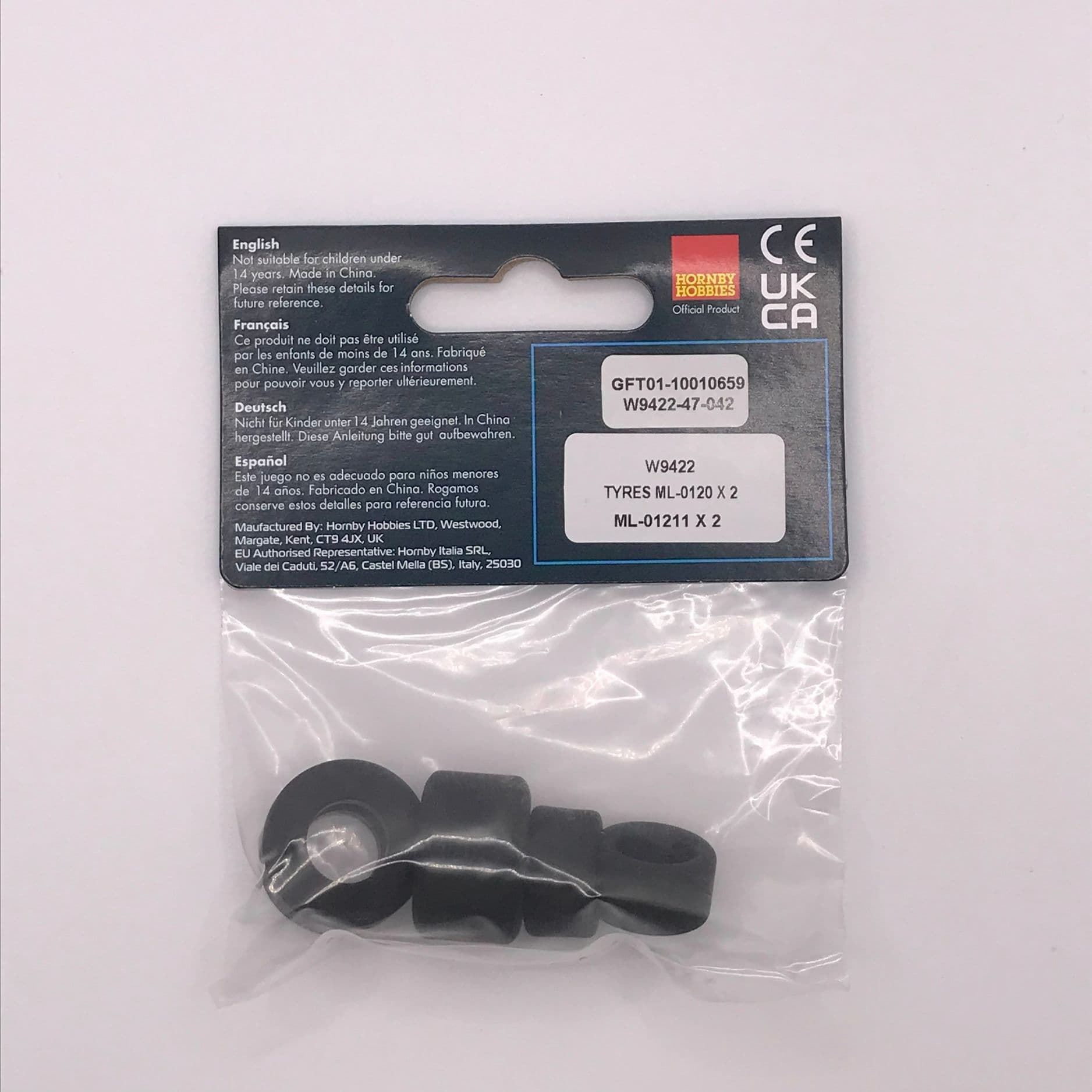 Tyre pack, TYRES ML-01211 X 2 ML-01210 X 2