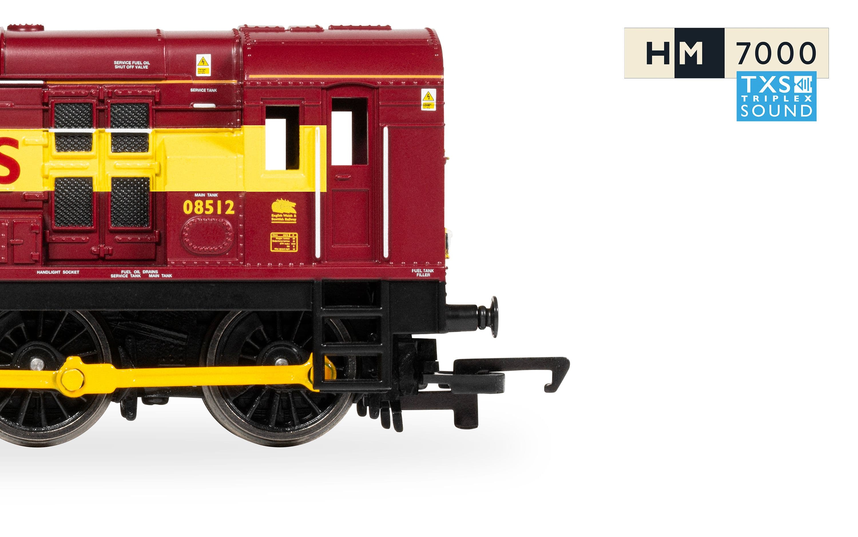 RailRoad: Class 08 - EWS - 08512 (DCC Sound Fitted)
