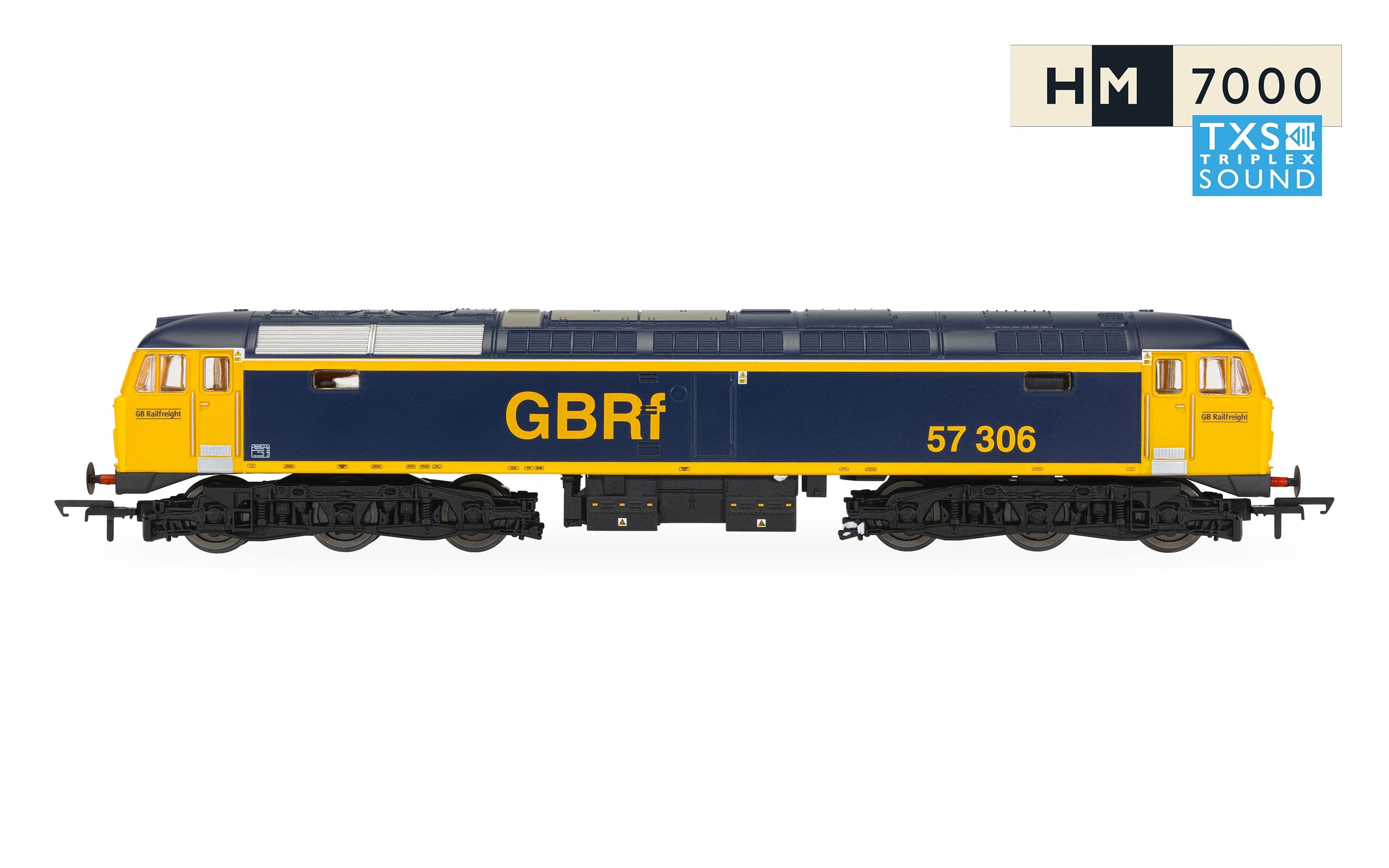 RailRoad: GBRf - Class 57 - 57306 (DCC Sound Fitted)