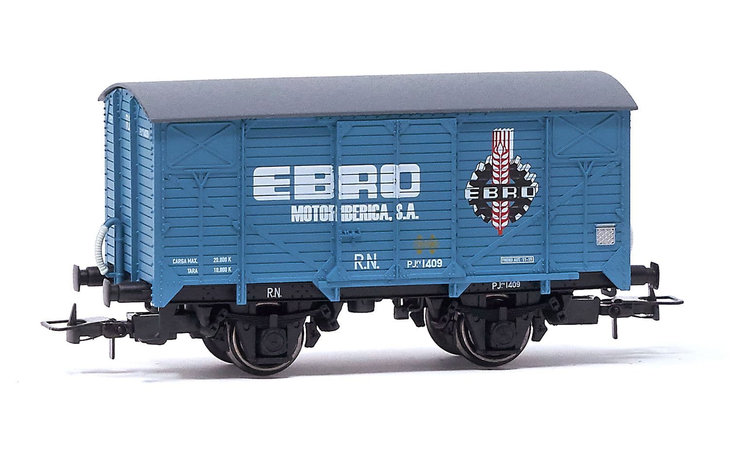 R.N., vagón cerrado de 2 ejes PJ, «Ebro», ép. III