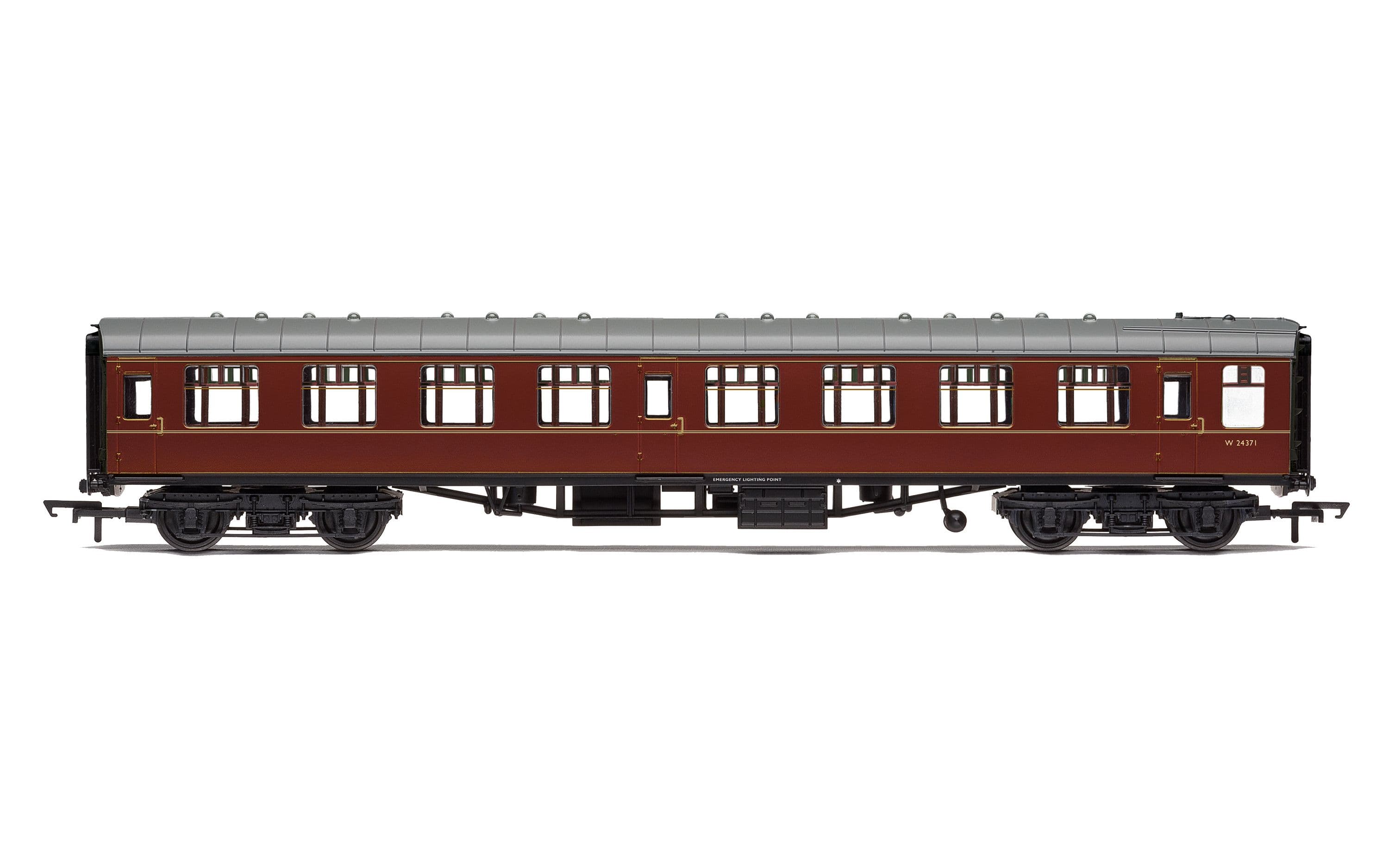 BR - MK1 Corridor - W24371 - Second Class Coach