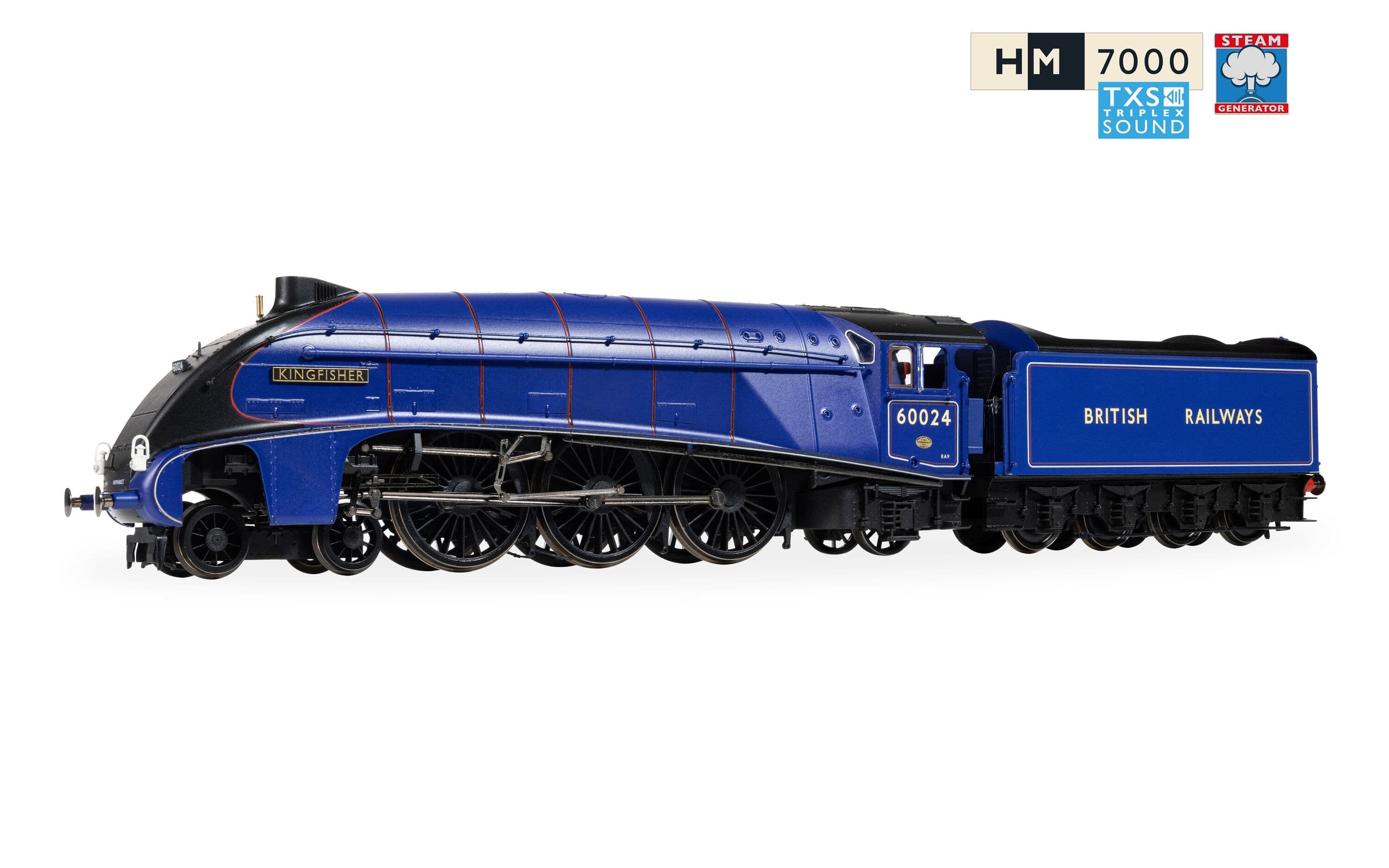 BR - Class A4 - 60024 'Kingfisher' (With Steam Generator)
