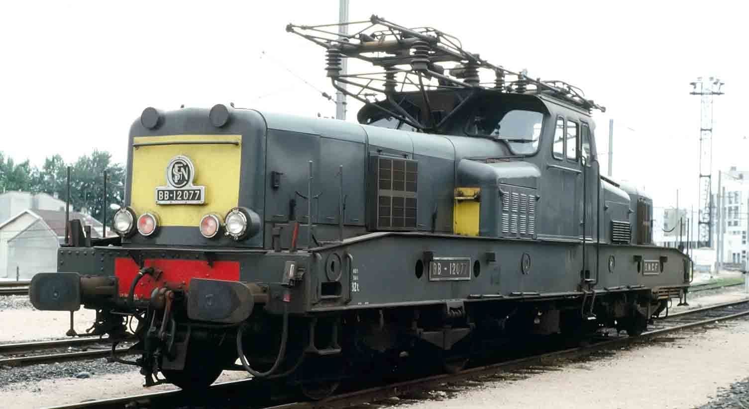 Locomotive Électrique Jouef BB 1612 – Époque IV, DCC Sound, HO, HJ2385S