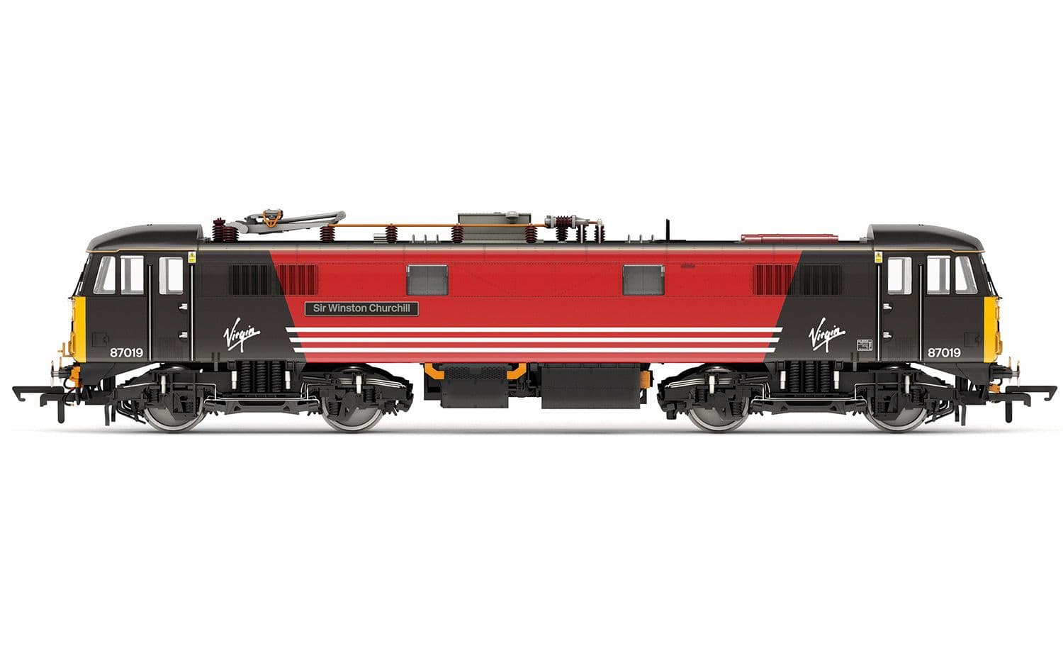Virgin Trains, Class 87, Bo-Bo, 87019 'Sir Winston Churchill' - Era 9