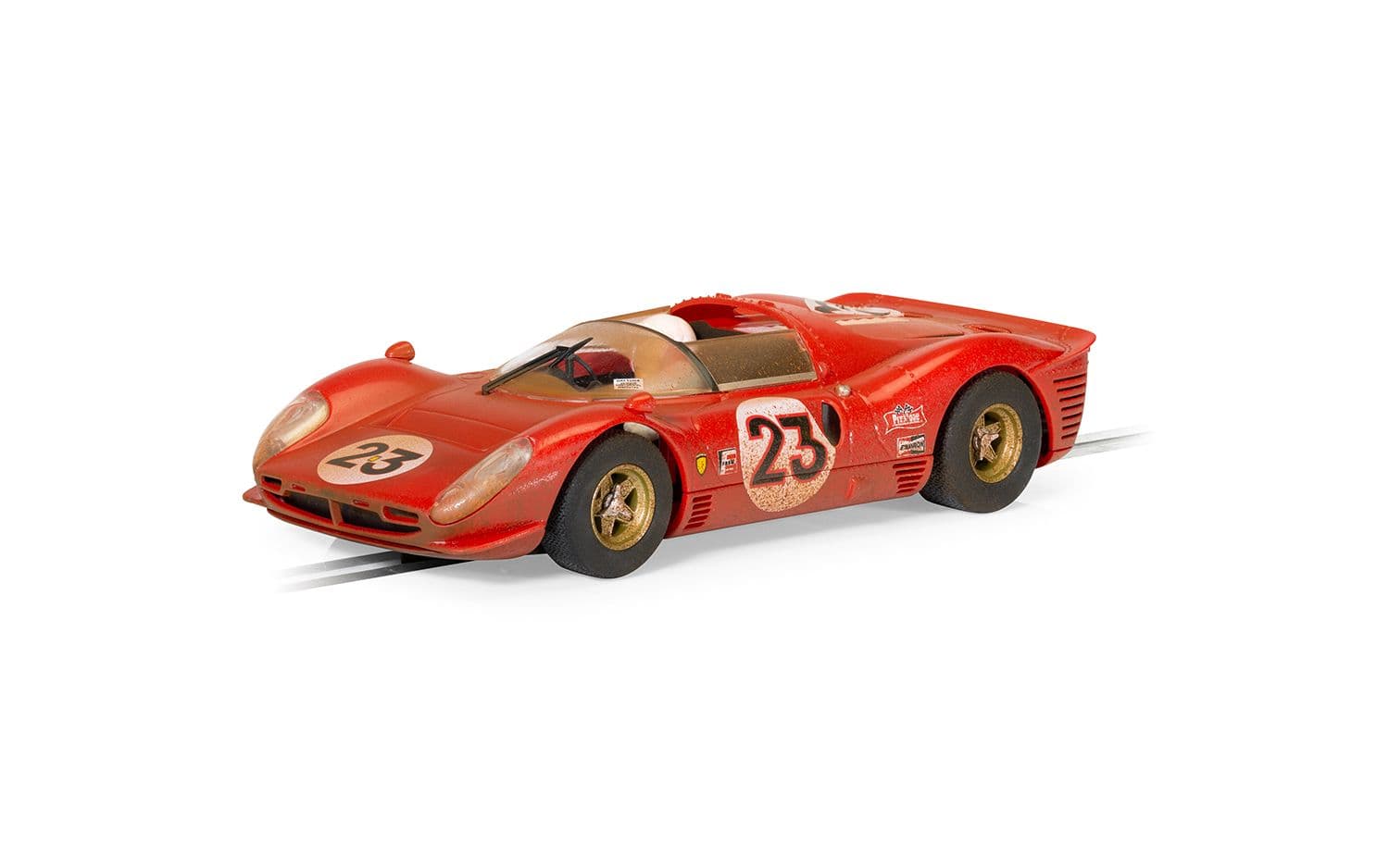 330 P3/4 - Daytona 1967 Car 23 - Weathered - Club Exclusive