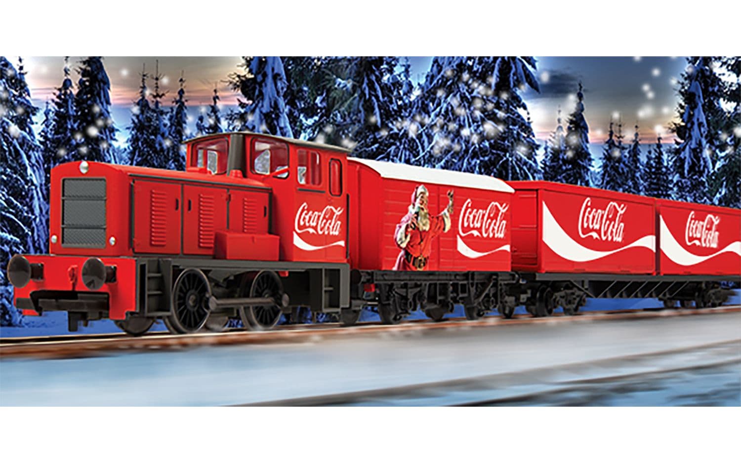 The Coca-Cola Christmas Train Set