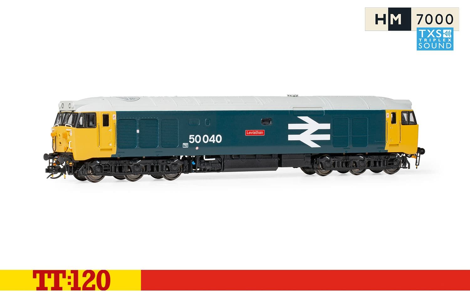 BR, Classe 50, Co-Co, 50040, 'Leviathan' numérique - Époque7