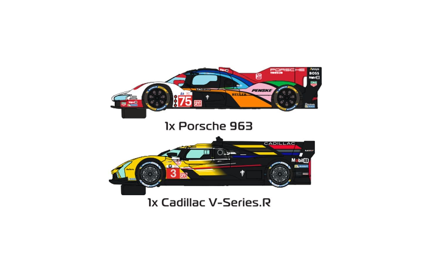 Scalextric Pro - 24hr Le Mans Hypercar Challenge - Race Set (EU Plug)