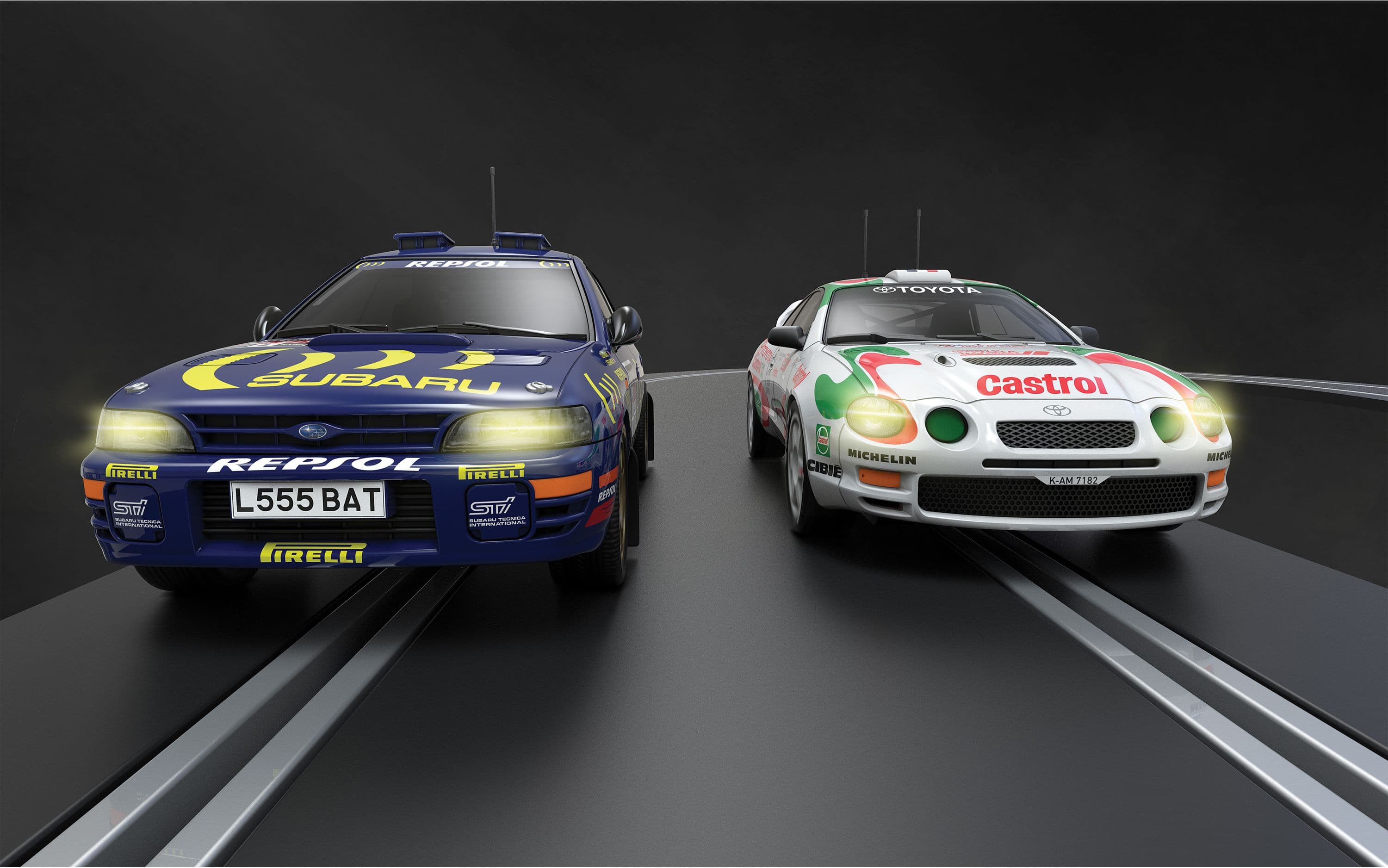 Scalextric Rally Championship - Retro Race Set