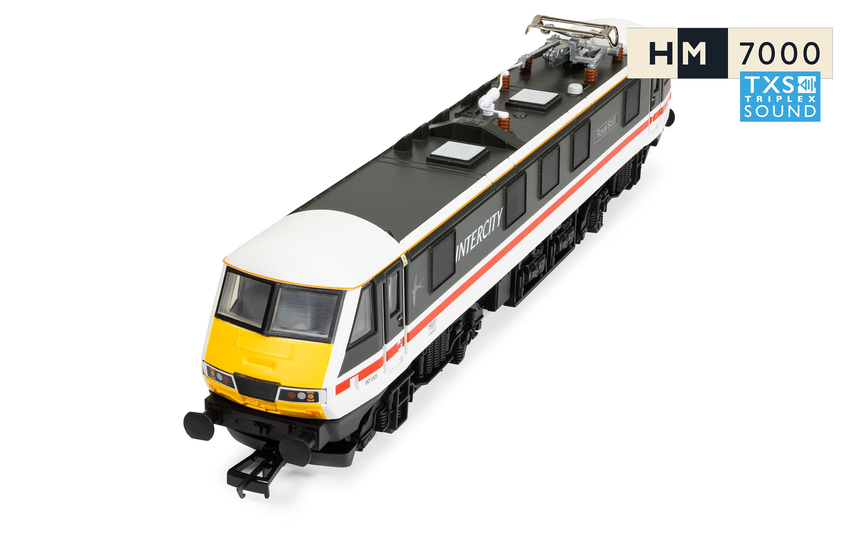 RailRoad: BR - Intercity Class 90 - 'Royal Scot' 90001 (DCC Sound Fitted)