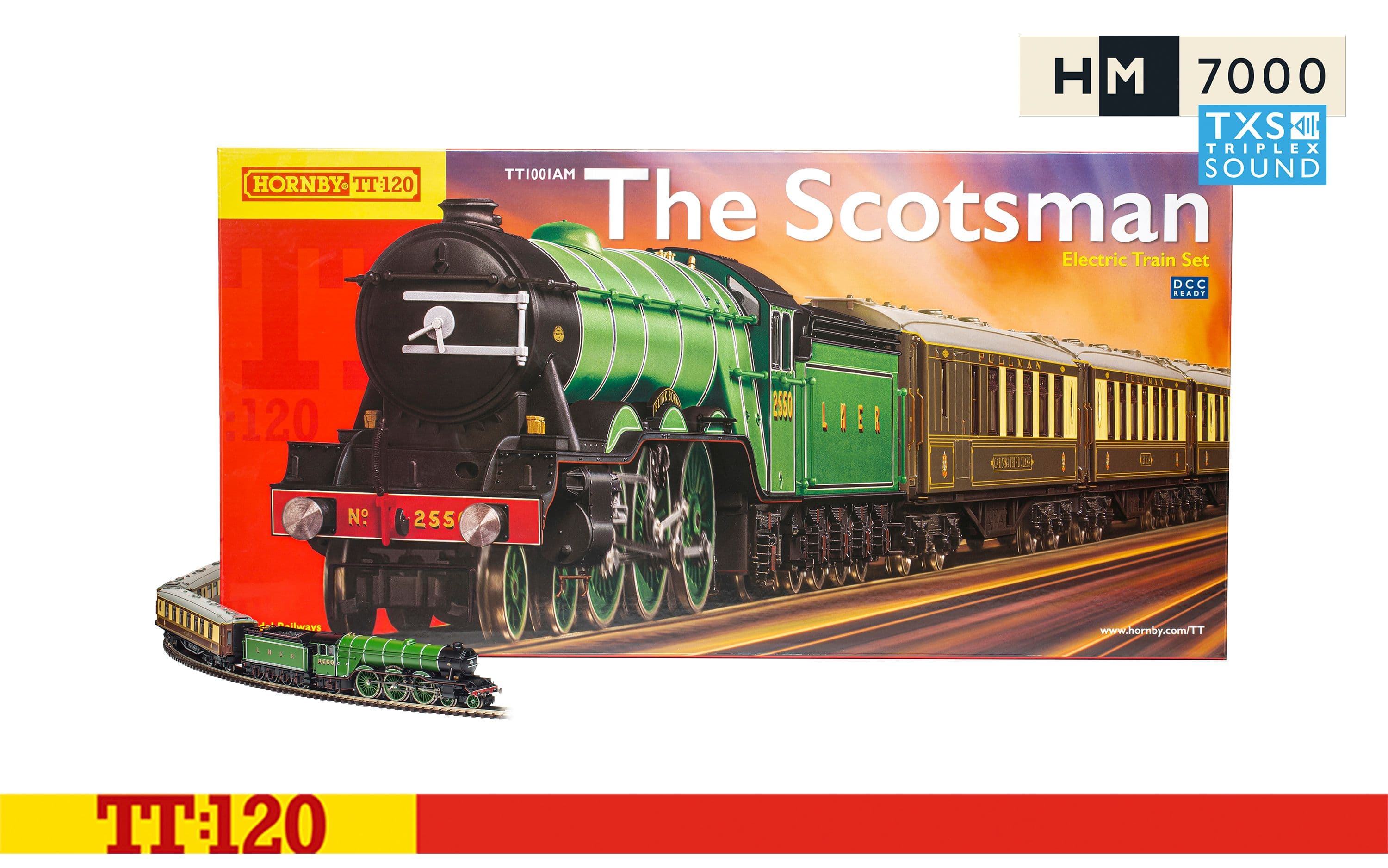 The Scotsman - Train Set (DCC Sound Fitted)