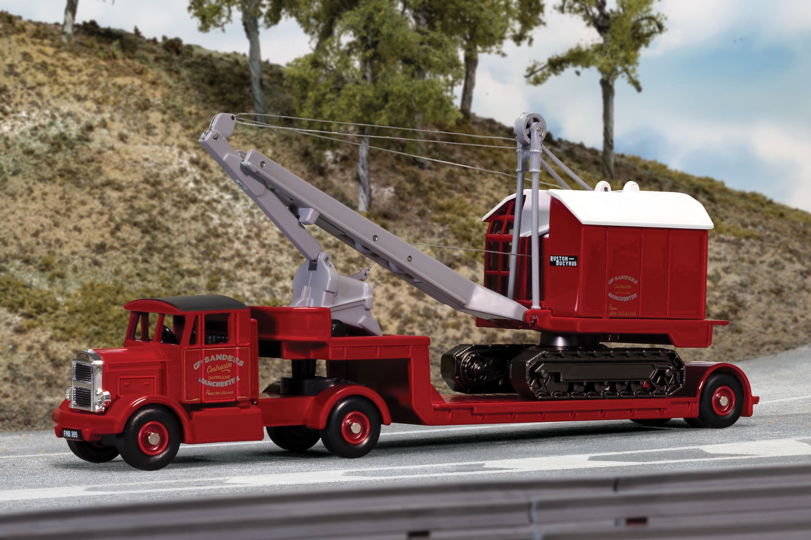 Scammell Low Loader &amp; RB19 Drag Shovel - George Sanders