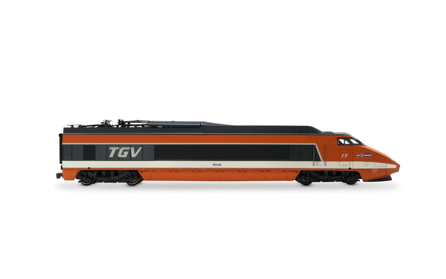SNCF, coffret de 4 unités, TGV Sud-Est, 1981 version inaugurale, ép. IV, avec décodeur sonore