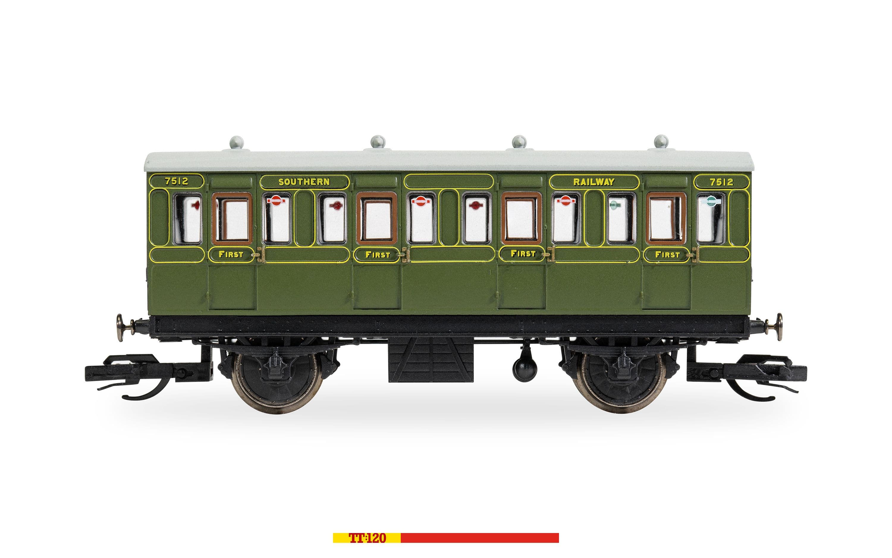 SR - 4 Wheel - '7512' - First Class Coach