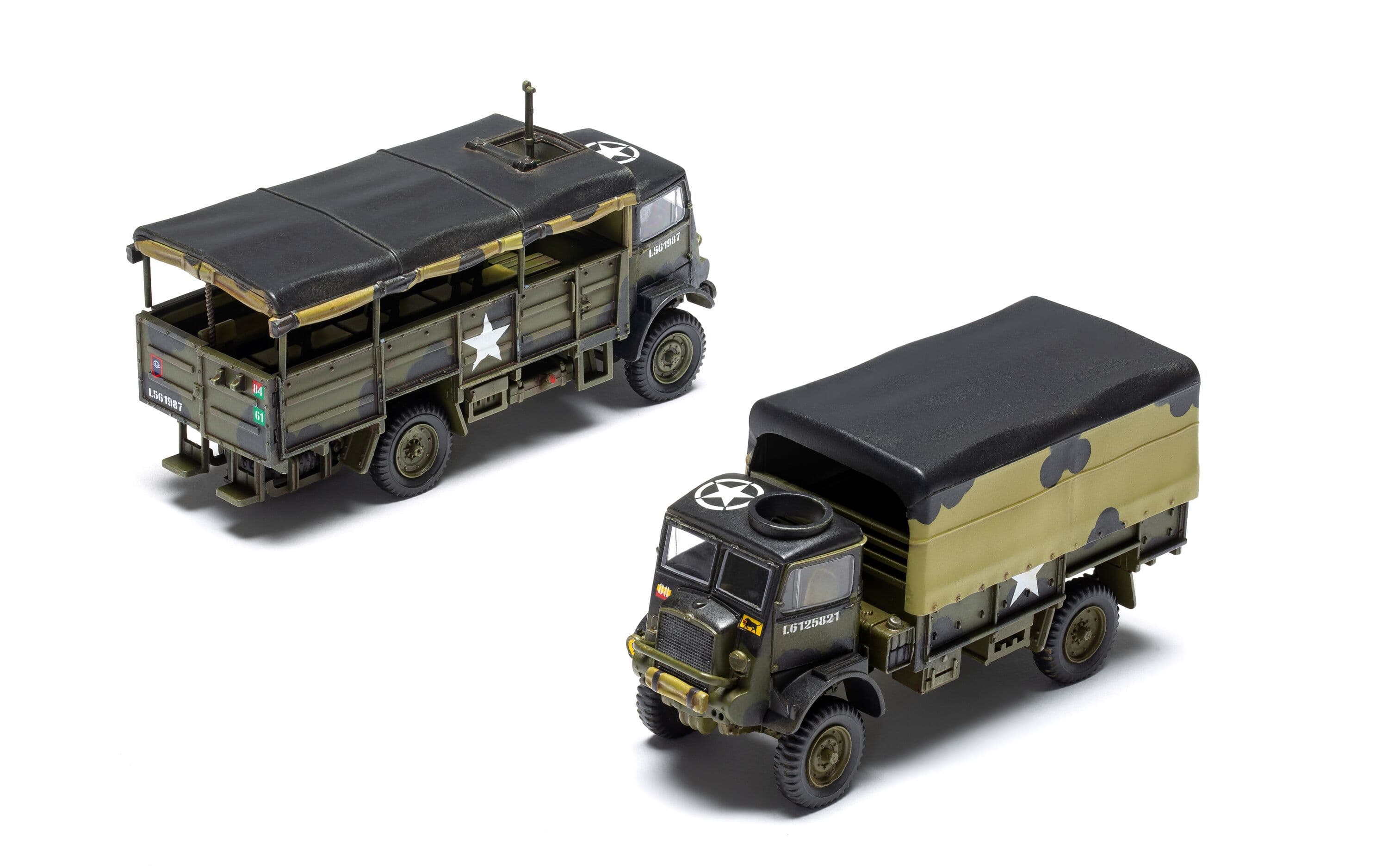 WWII 3-Ton G.S. and Troop Trucks