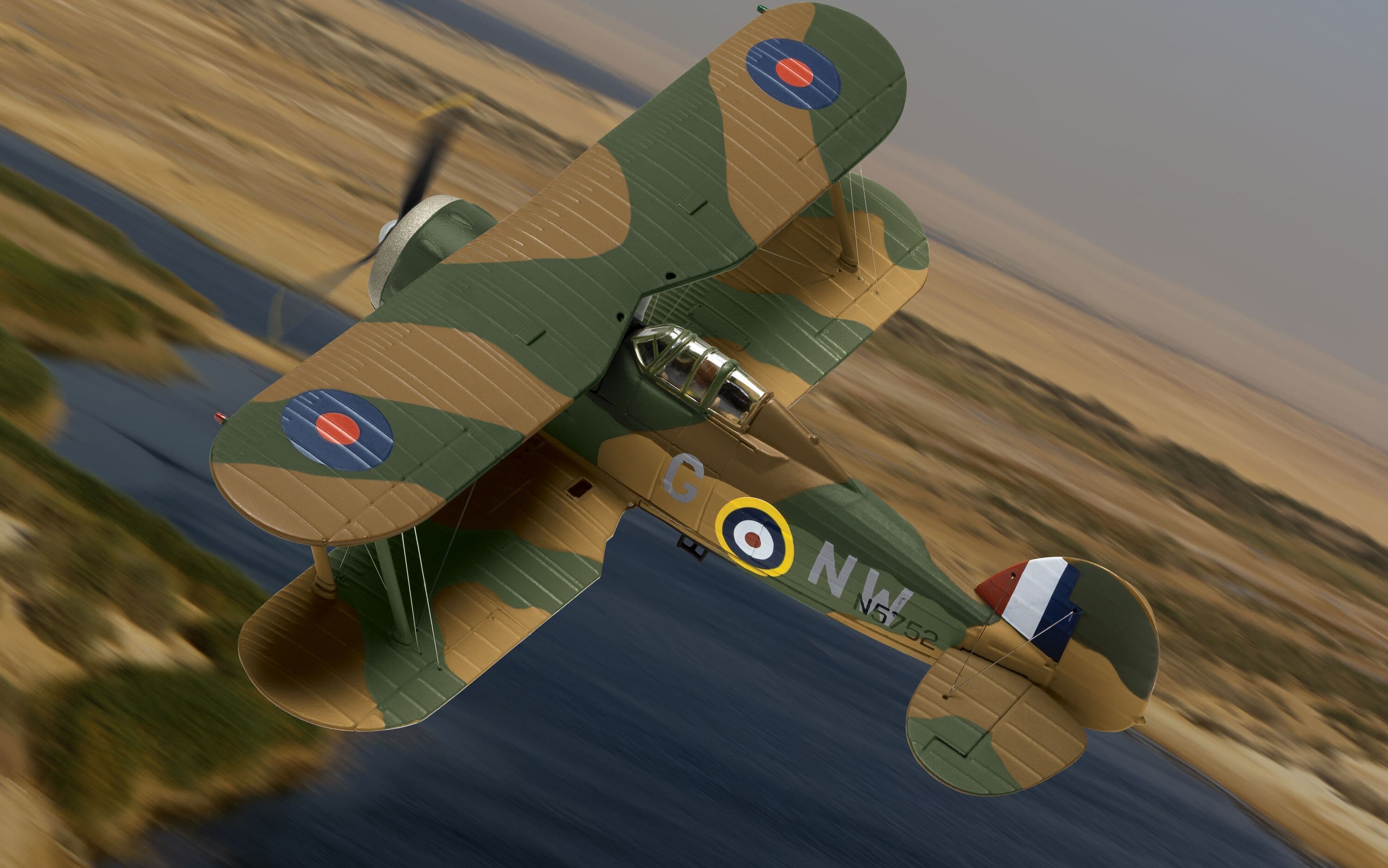 Gloster Gladiator Mk.II - N5752/NW/G - Fl. Off. Alan Boyd