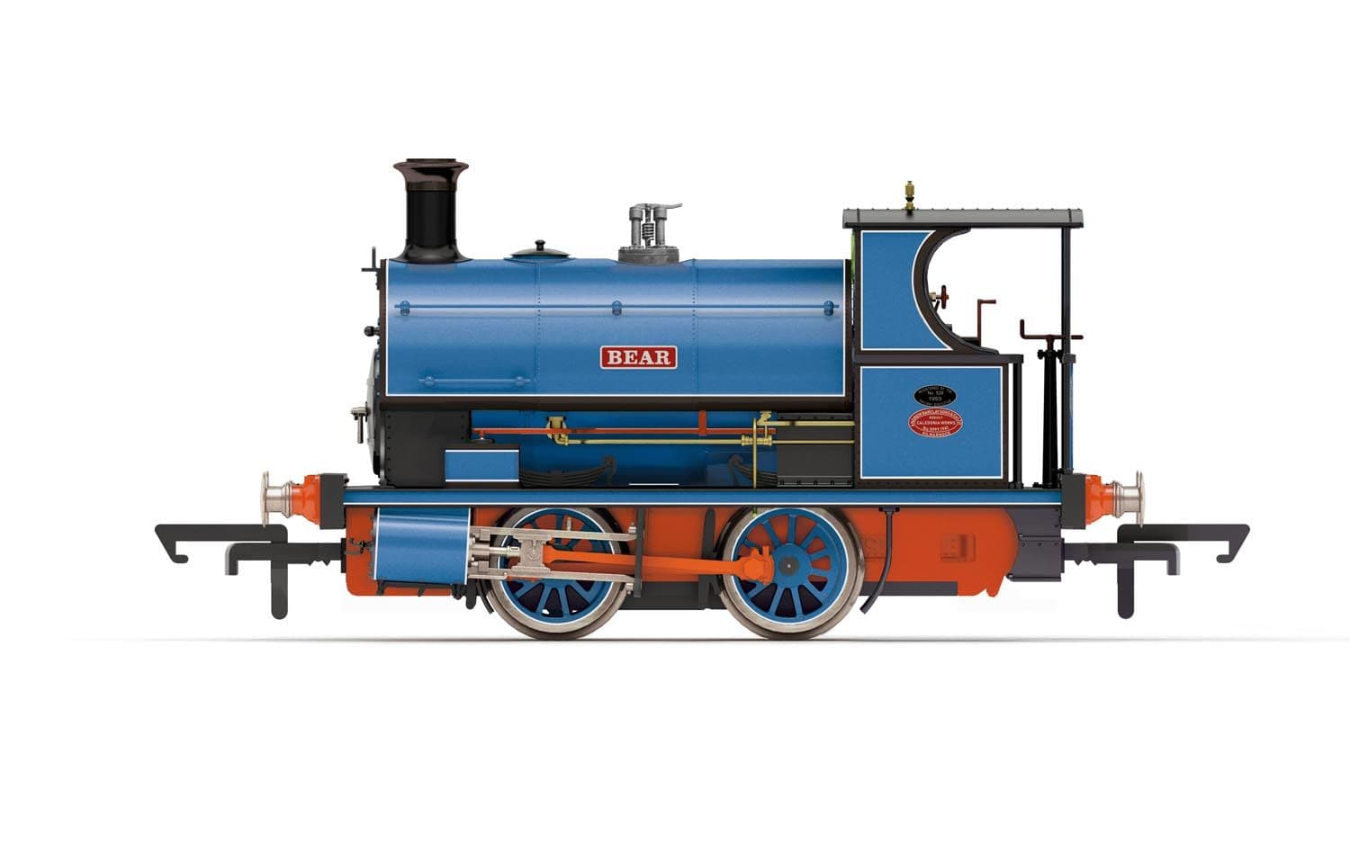 S&amp;KLR, Peckett W4 Class (Open Back Cab), 0-4-0ST, 'Bear' - Era 7/8