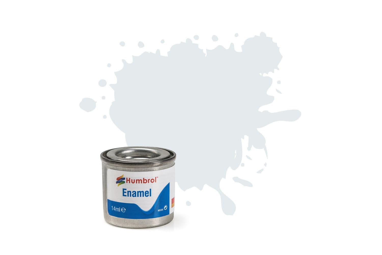 Enamel Paint: 191 - Chrome Silver - Metallic - (14ml)