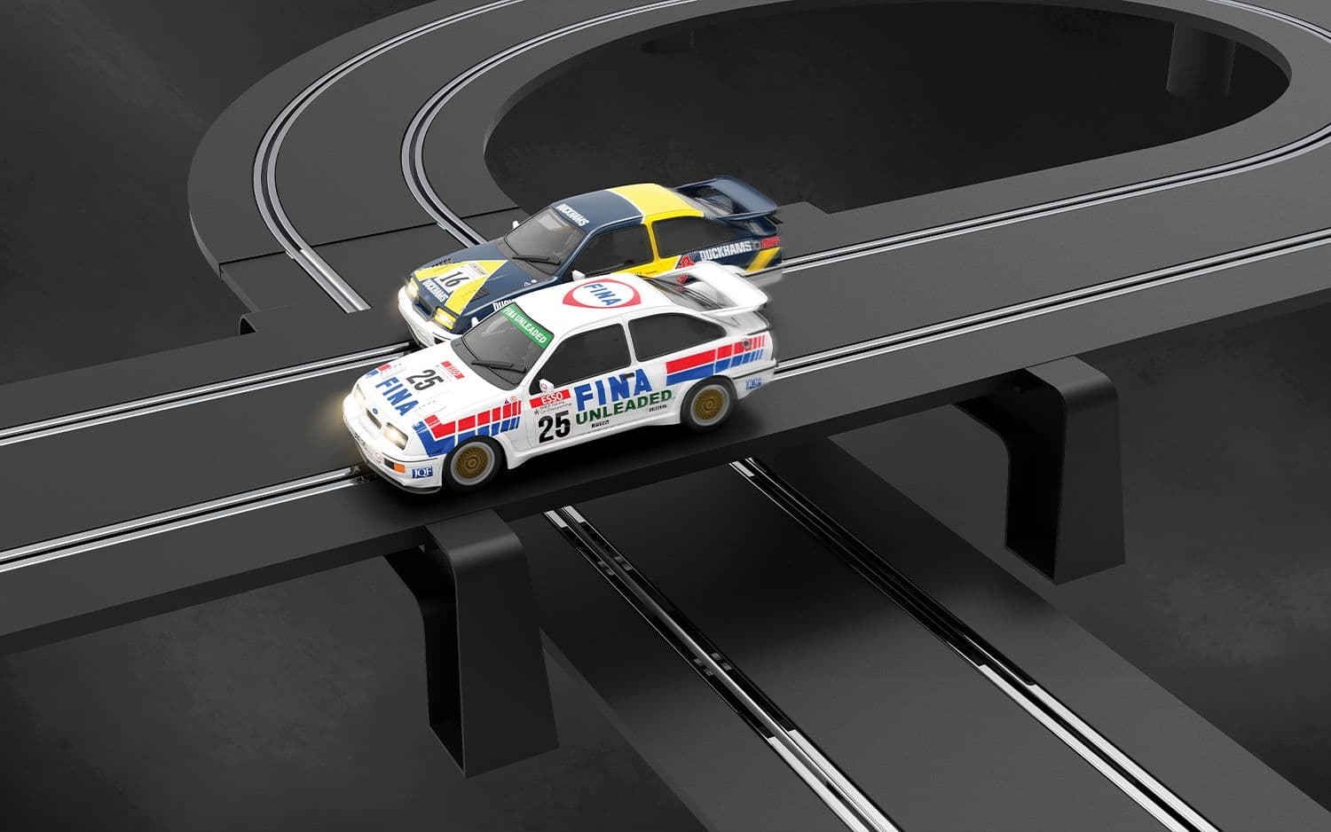 Scalextric Super Sierras Retro Race Set (EU Plug)