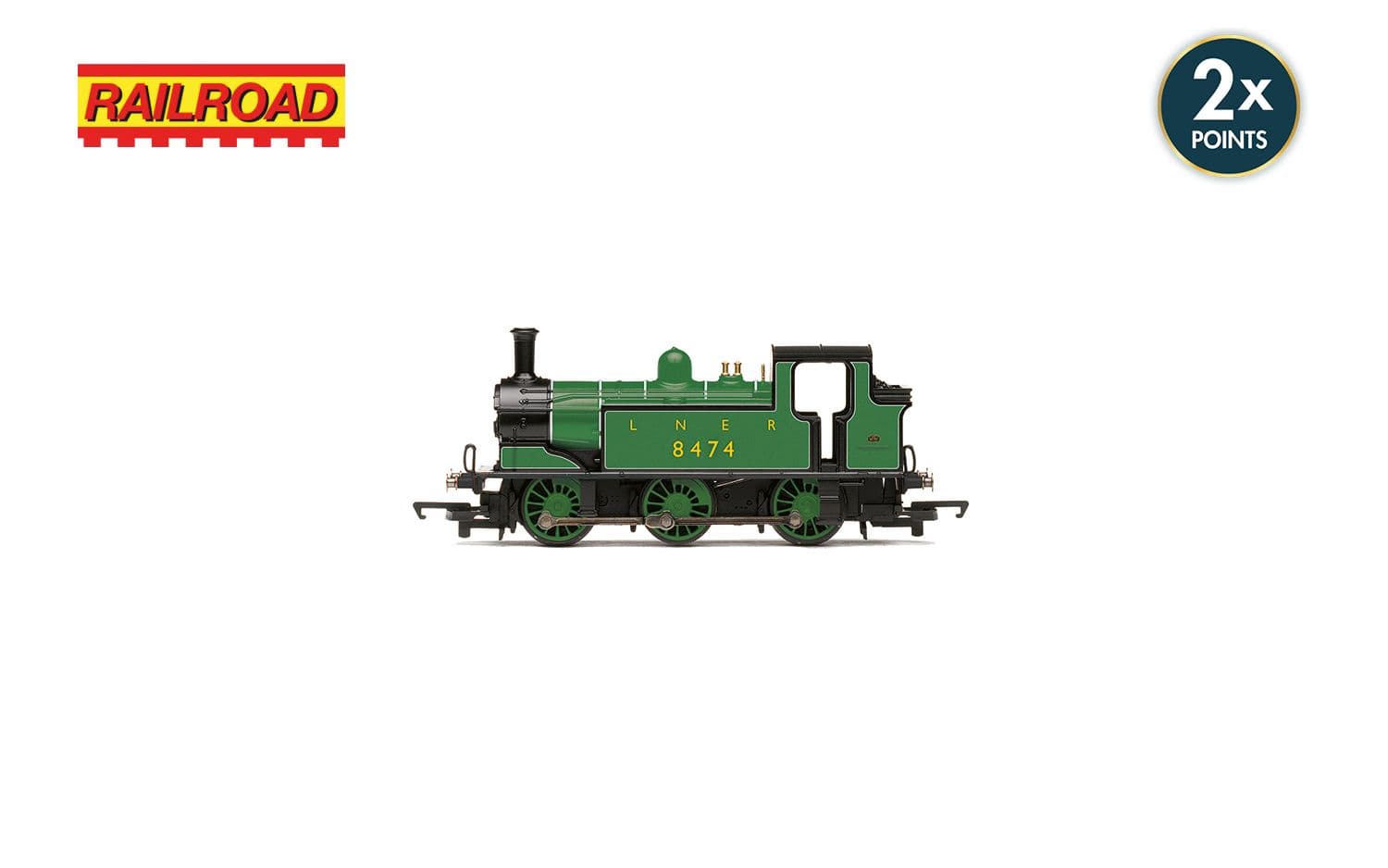 RailRoad LNER, Class J83, 0-6-0T, 8474 - Era 3