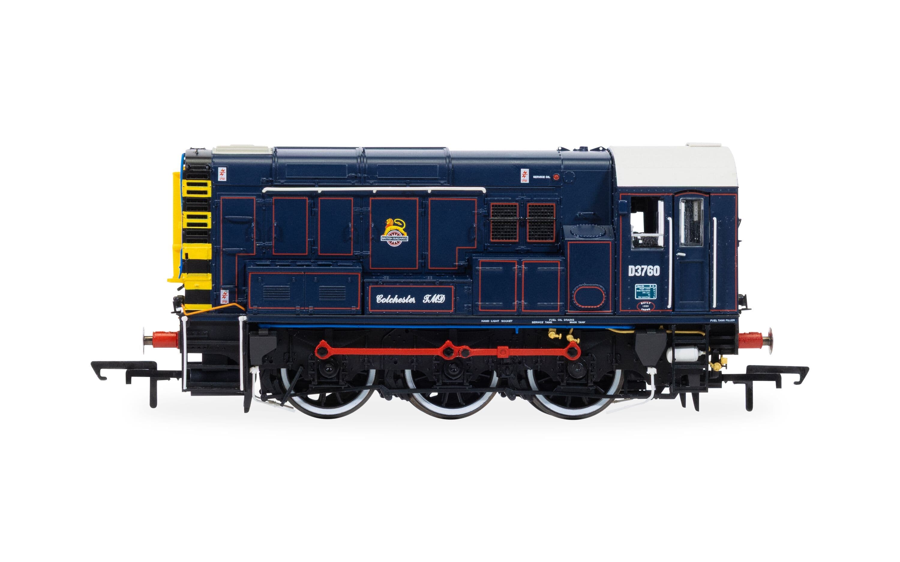 BR - Class 08 - 'Colchester TMD' D3760
