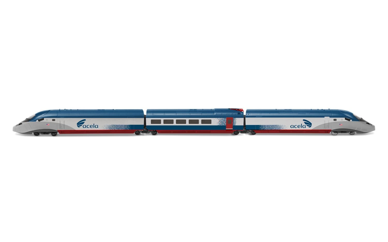 Amtrak Acela High Speed - Main Powered Train Set