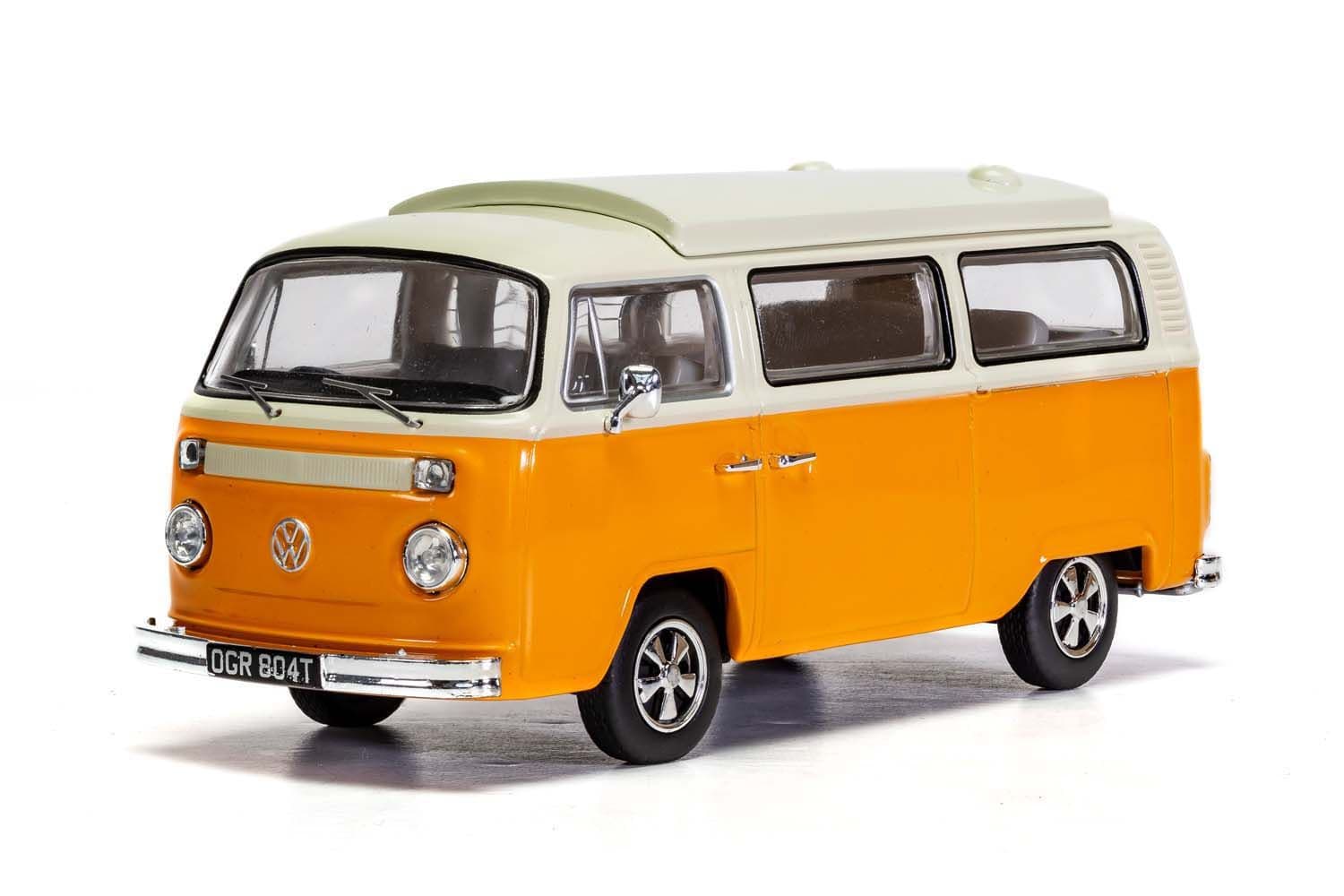 Volkswagen Campervan Type 2 Bay Window, Marino Yellow and Pastel White