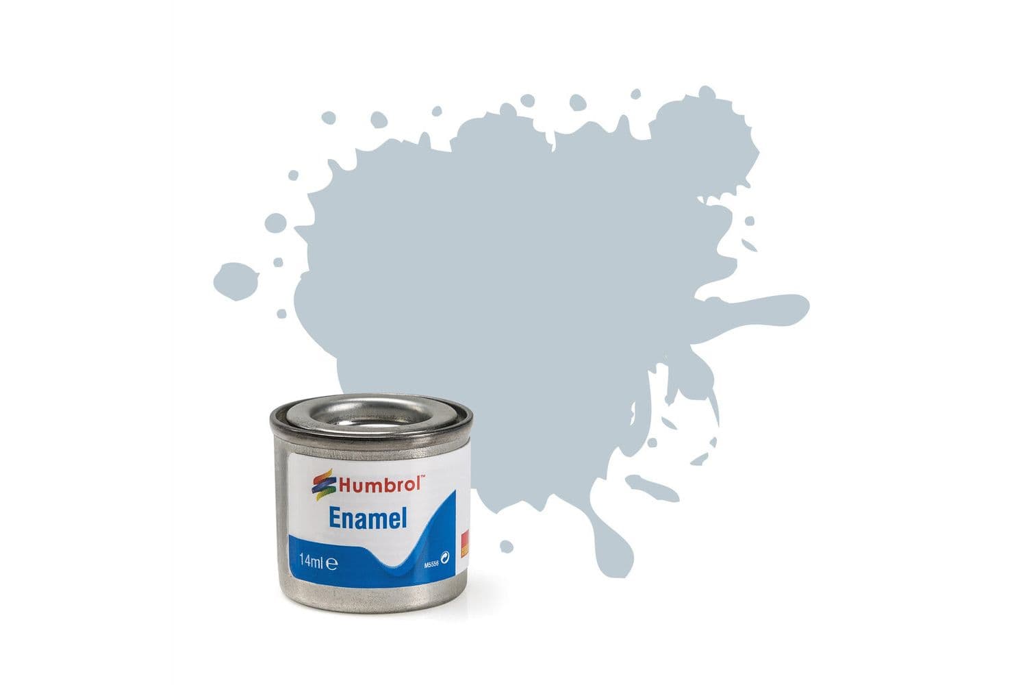 Enamel Paint: 56 - Aluminium - Metallic - (14ml)