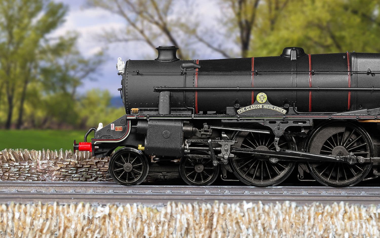 BR, Stanier 5MT 'Black 5', 4-6-0, 45157 'Glasgow Highlander' - Era 5