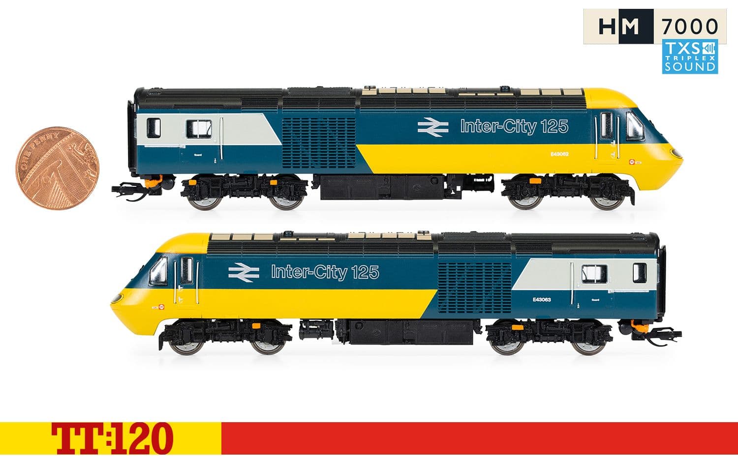 BR, Class 43 HST Train Pack - Era 7 (Sound Fitted)