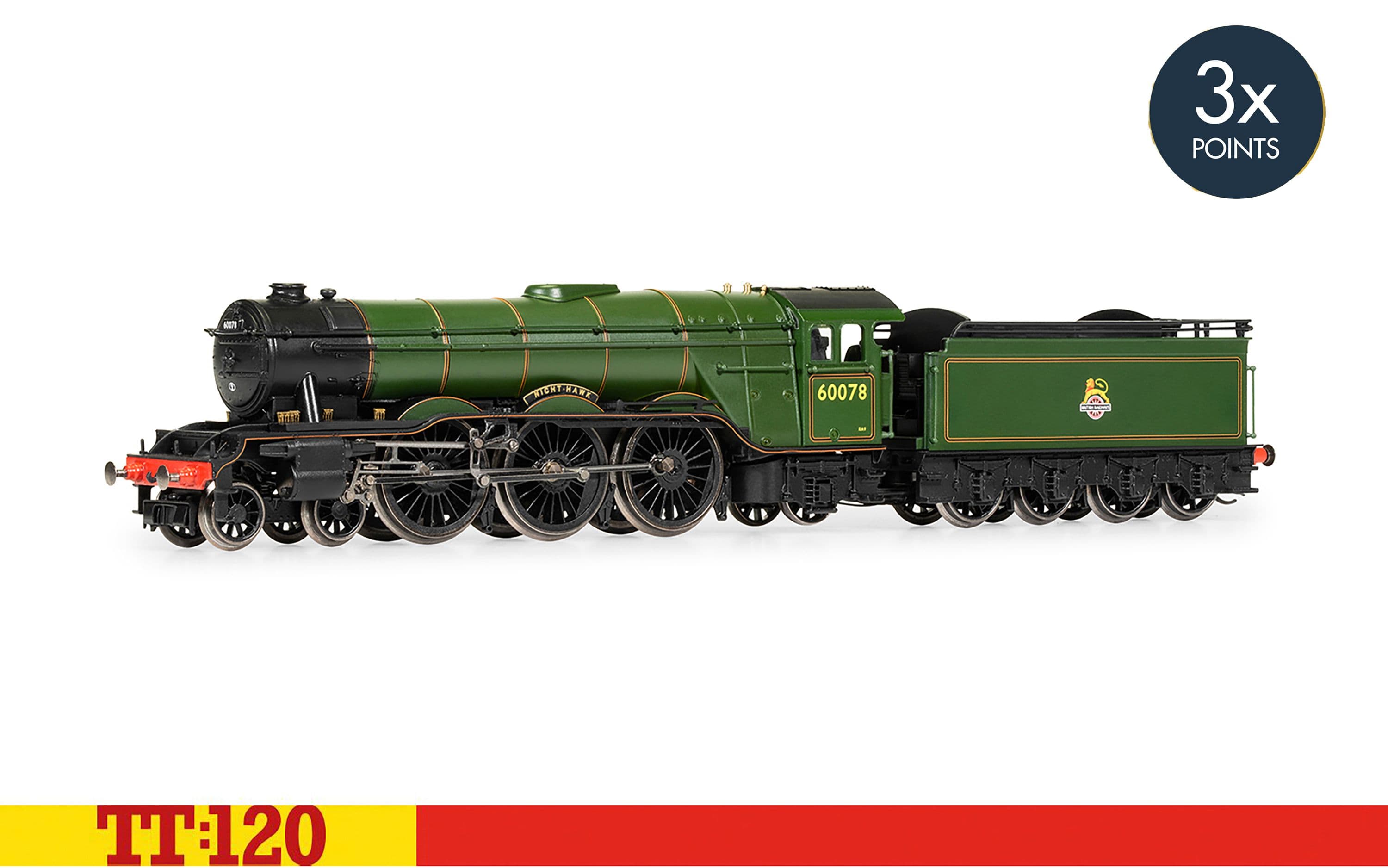 BR Class A3 4-6-2 60078 'Night Hawk' - Era 4