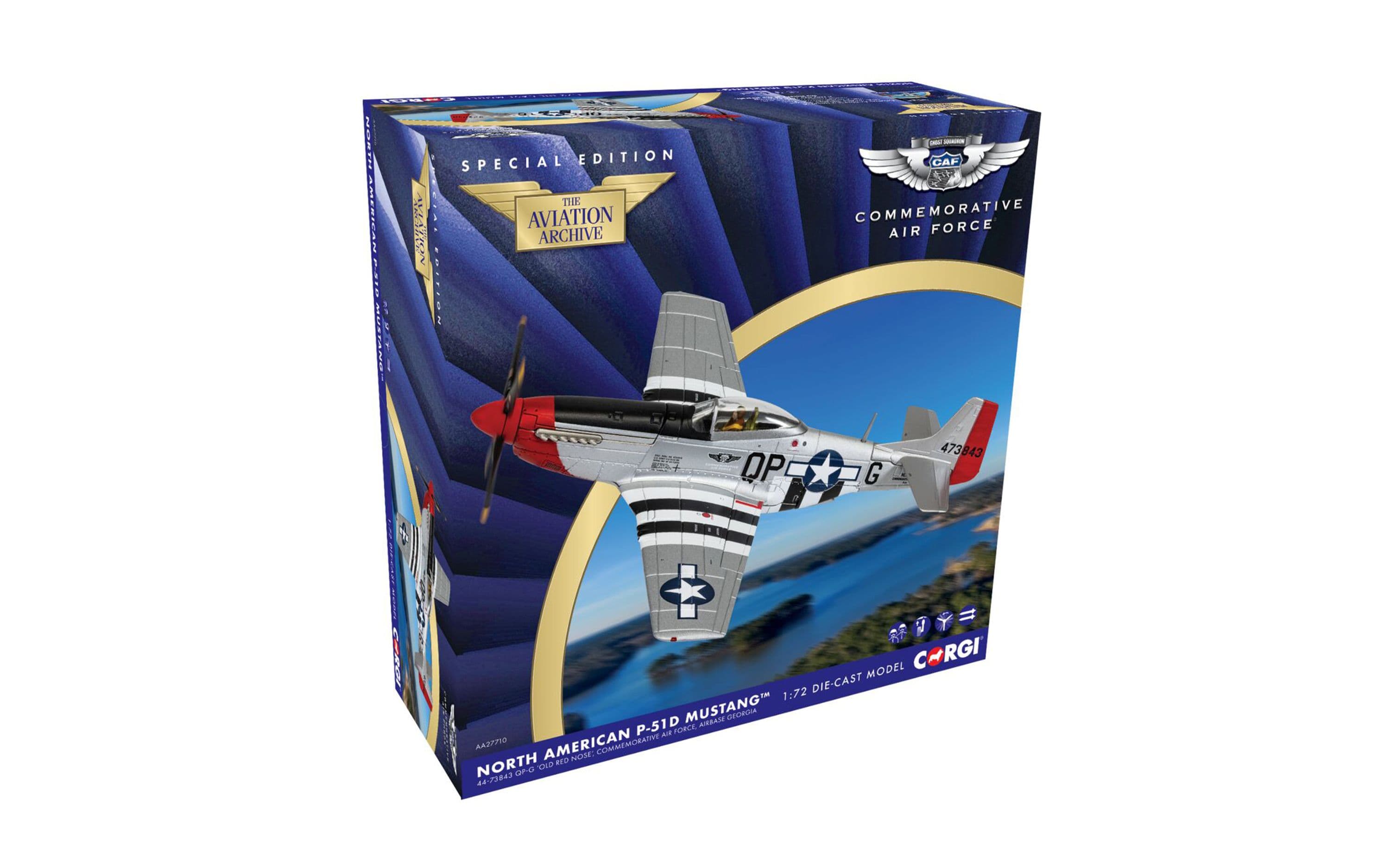 North American P-51D Mustang - 44-73843 'Old Red Nose™' (Commemorative Air Force)