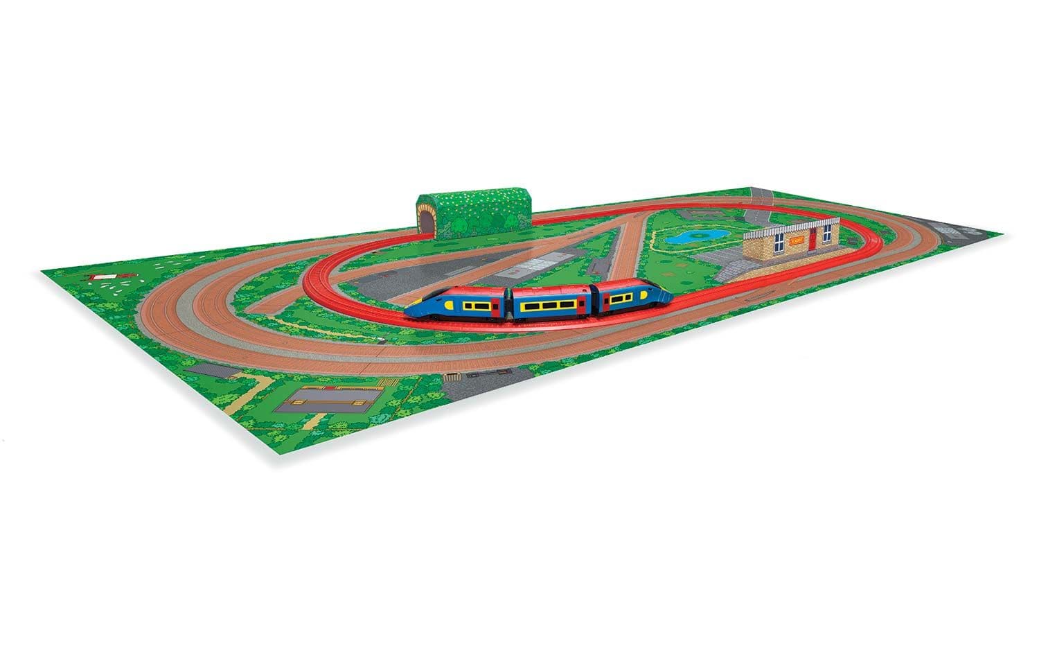 Playtrains - Flash The Local Express Remote Controlled Battery Train Set