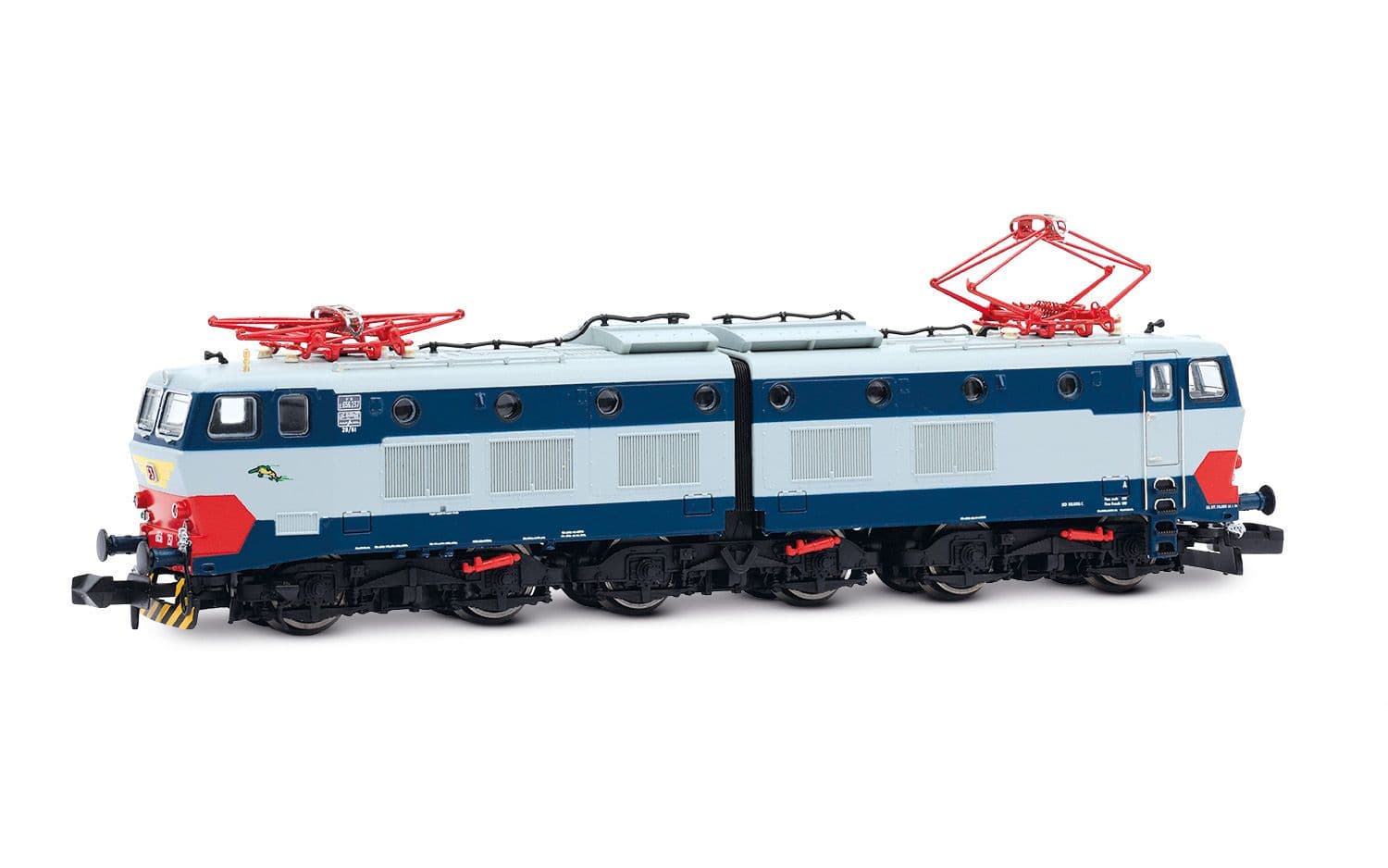 FS, electric locomotive E.656, 2nd series, with side dampers, blue/grey livery, ep. V, with sound decoder