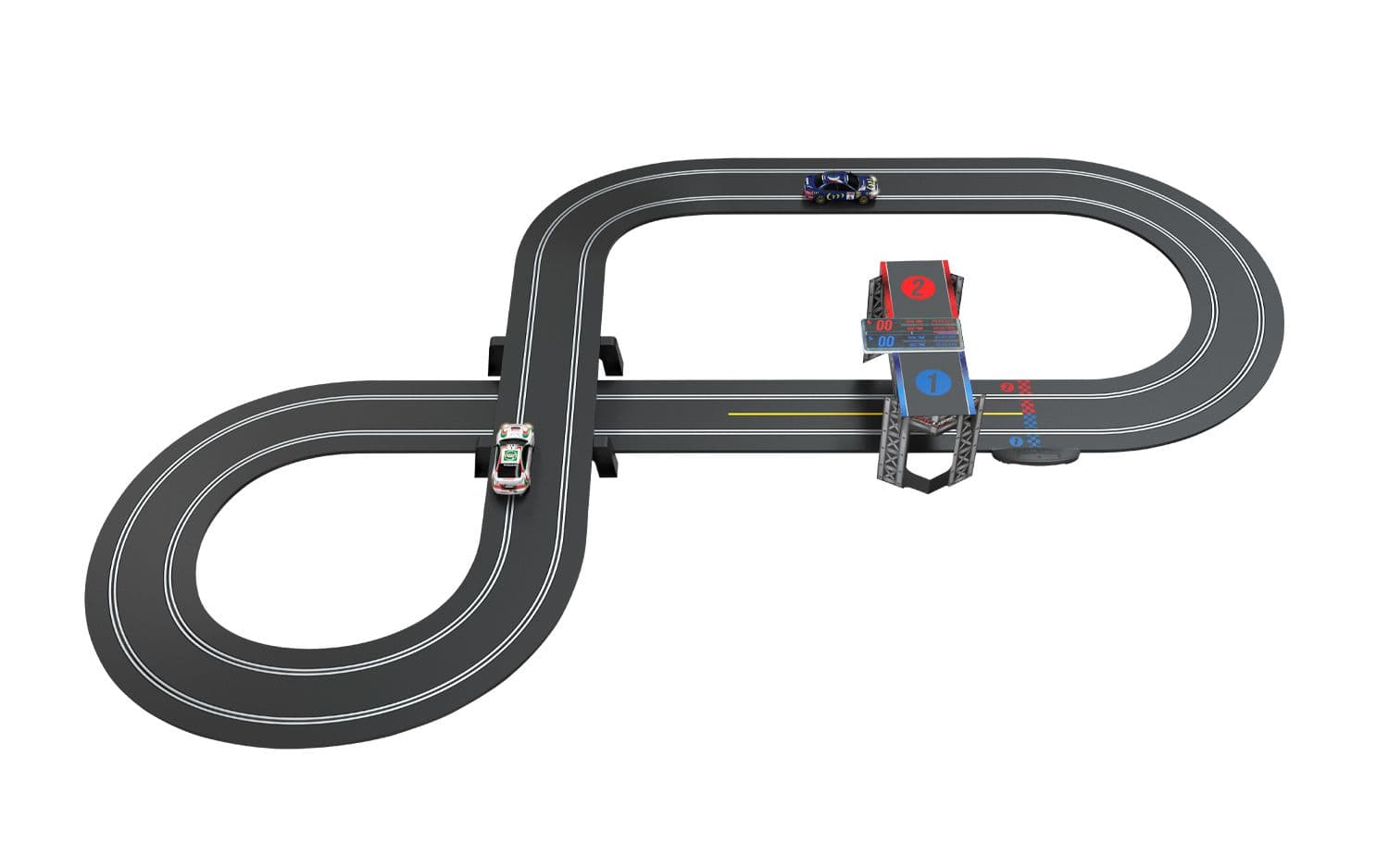 Scalextric Rally Championship - Retro Race Set (EU Plug)