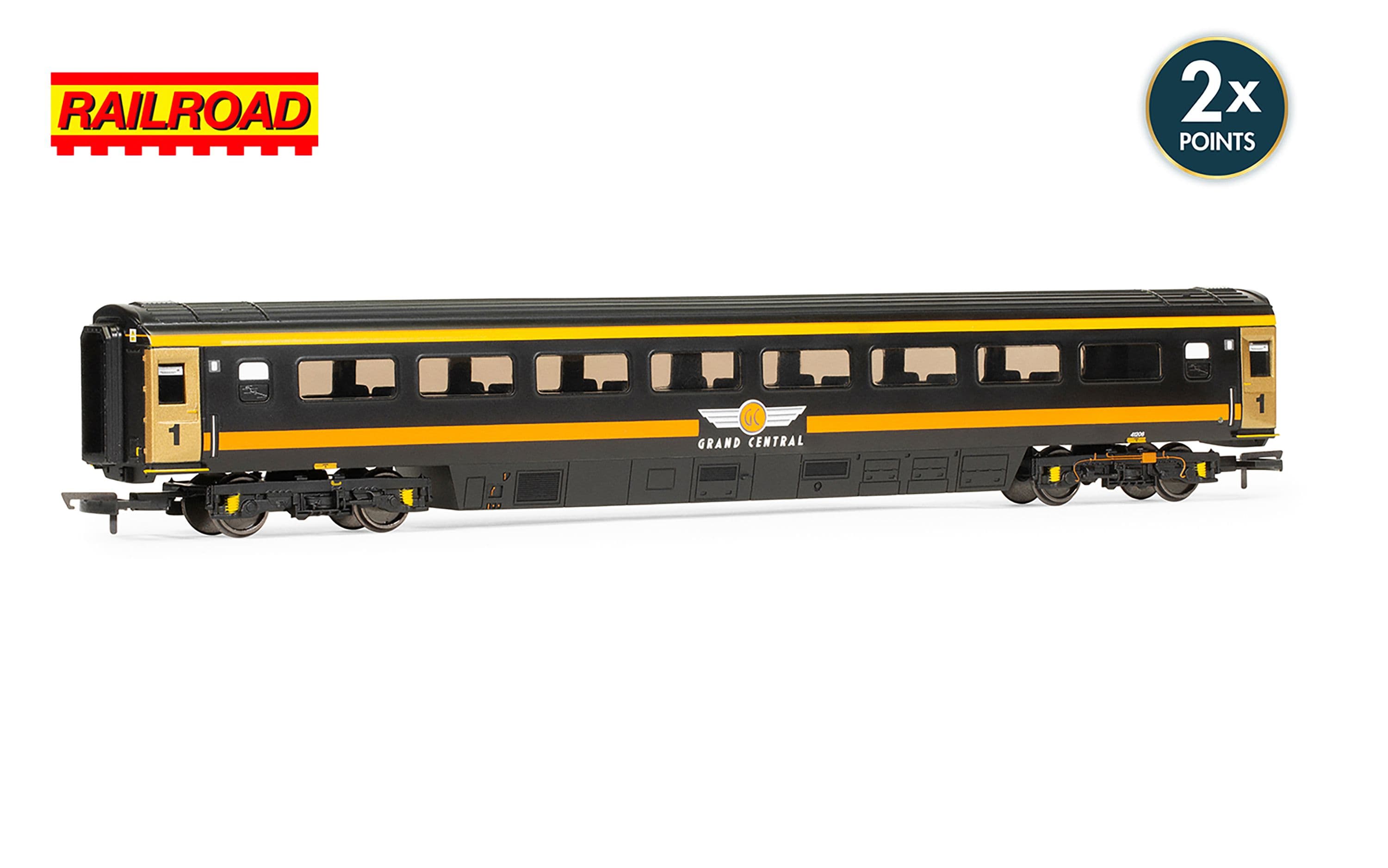 RailRoad Grand Central Rail, Mk3 1st Class Coach, 41206 - Era 10
