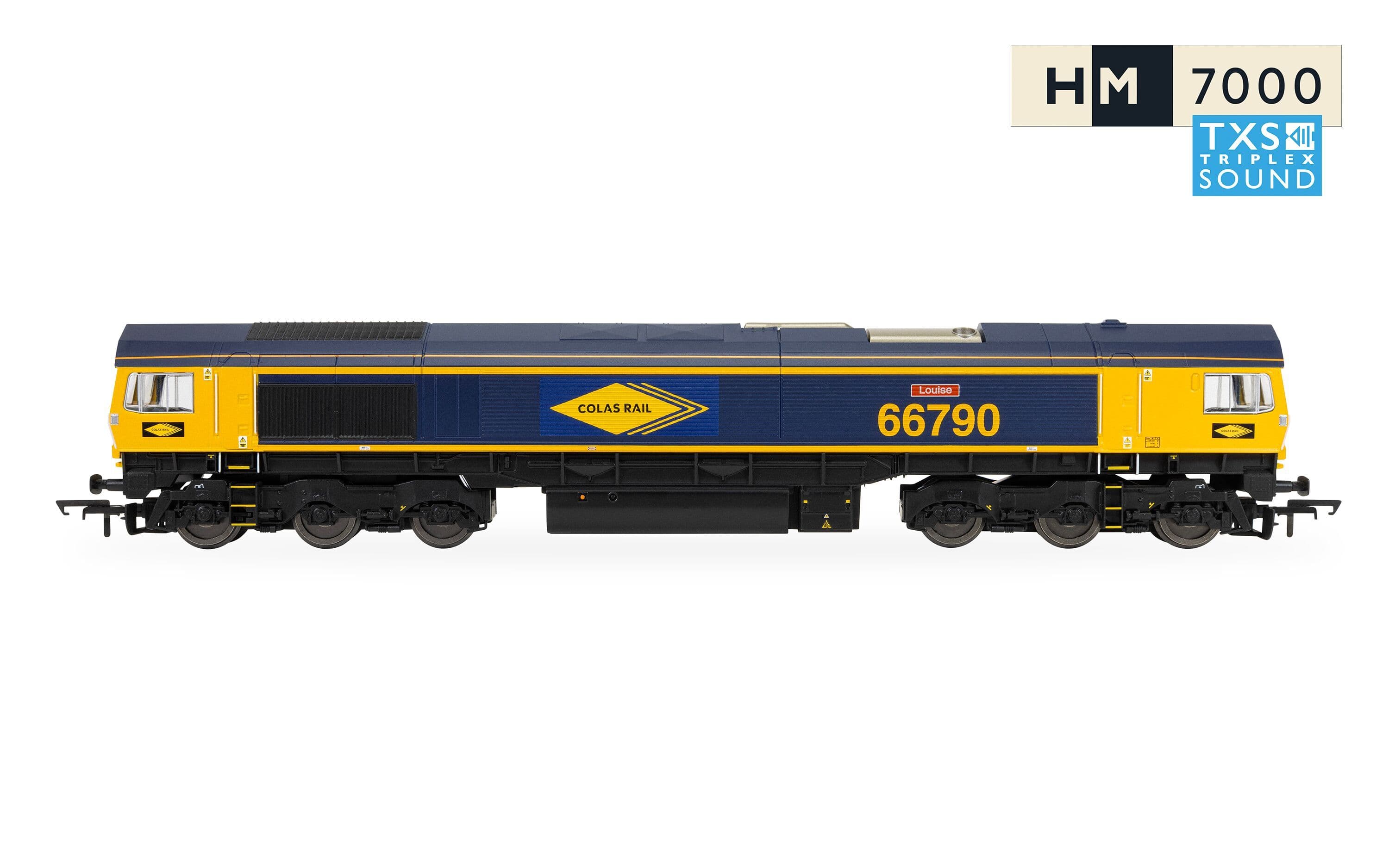 RailRoad: Colas - Class 66 - 'Louise 66790' (DCC Sound Fitted)