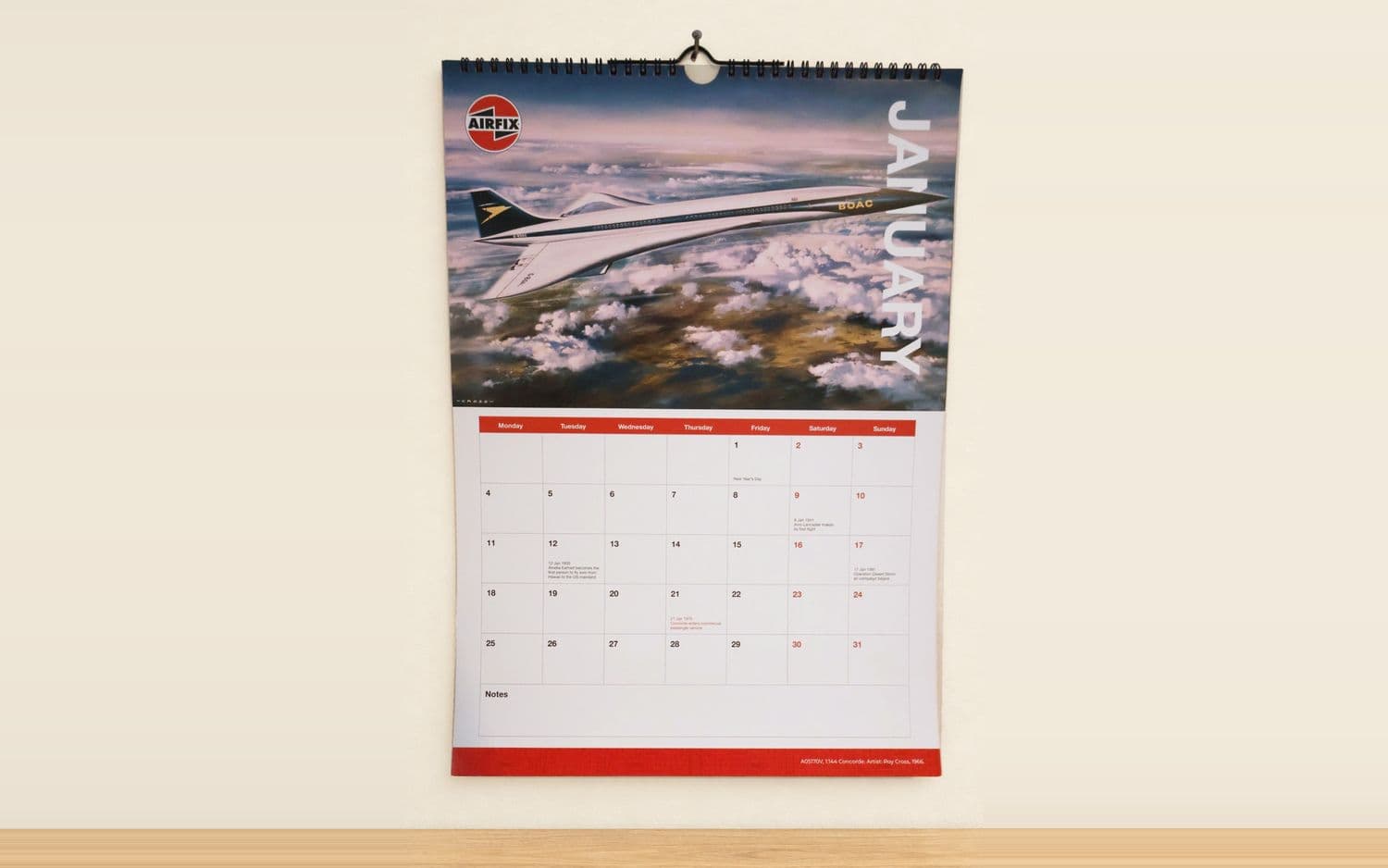 2027 Airfix Calendar