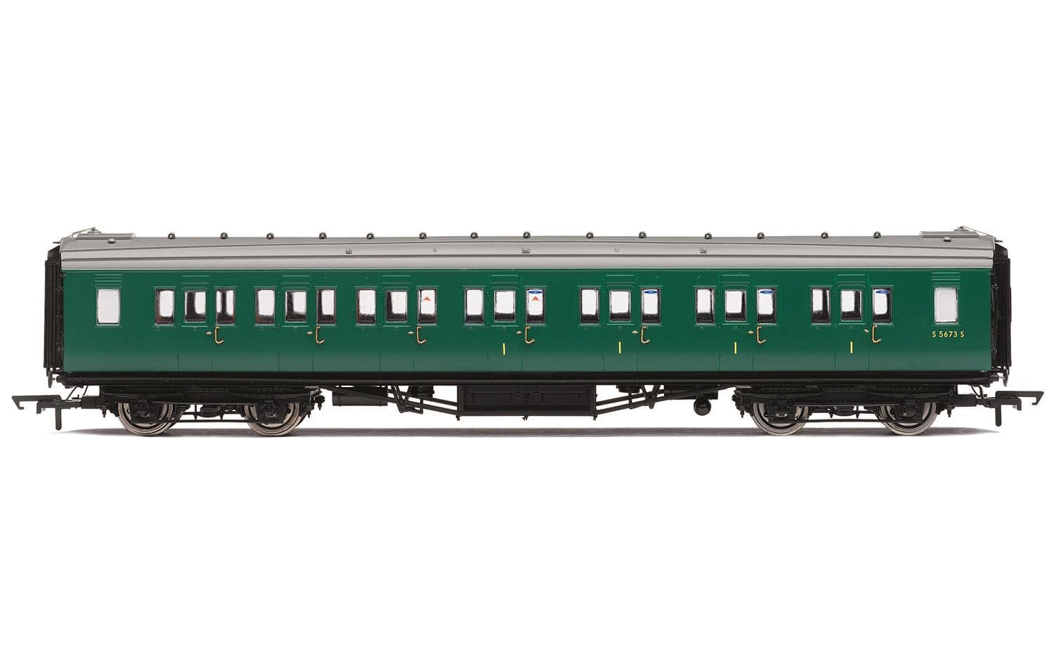 BR, Maunsell Corridor Composite, S5673S 'Set 230' - Era 5