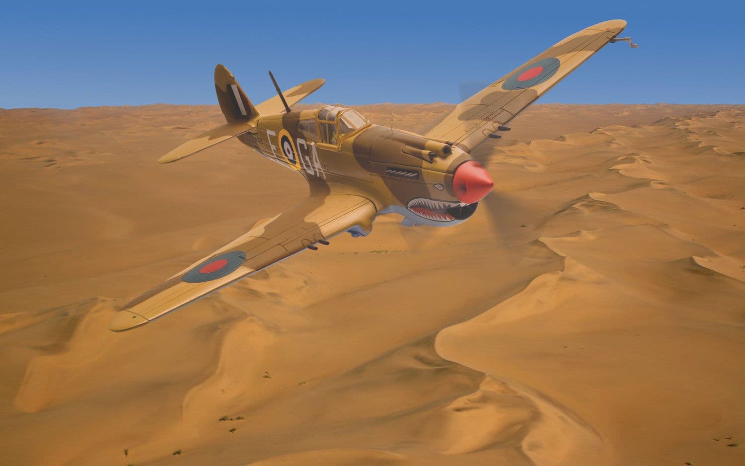 Curtiss Tomahawk IIA AK402 PO Neville Duke 112 Squadron