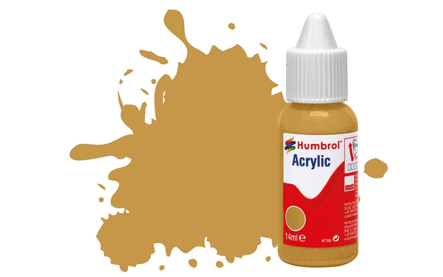 Acrylic Paint: 93 - Desert Yellow - Matt - (14ml)