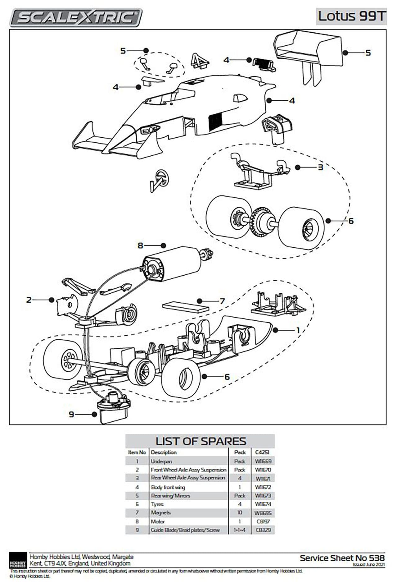 Underpan/ Front axle assembly, UNDERPAN C4251