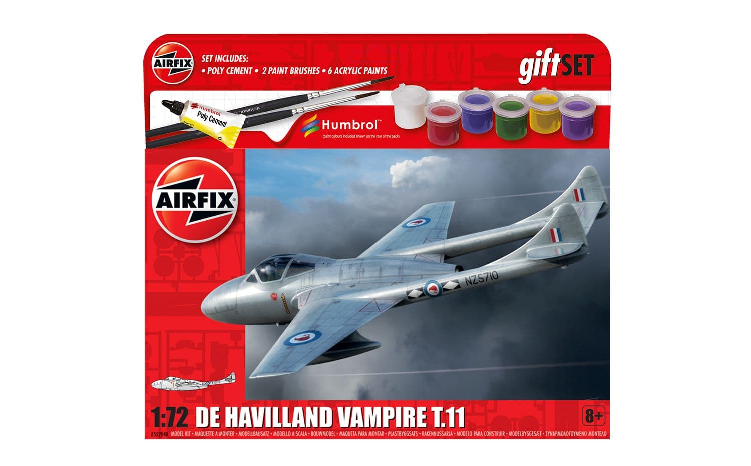 Hanging Gift Set - de Havilland Vampire T.11