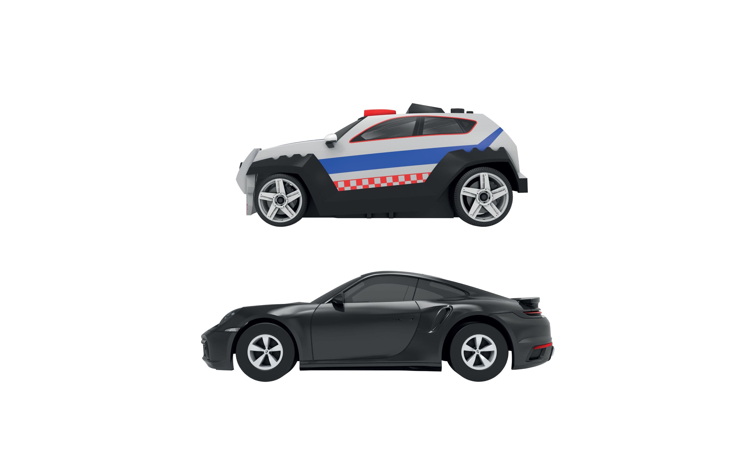 Micro Scalextric High Speed Pursuit Race Set