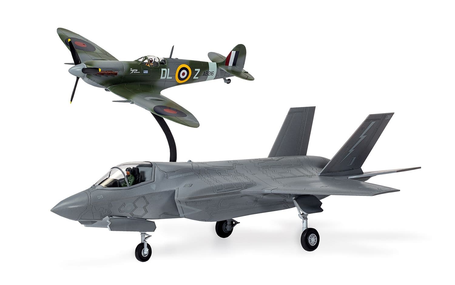 Supermarine Spitfire &amp; F-35B Lightning II 'Then and Now'