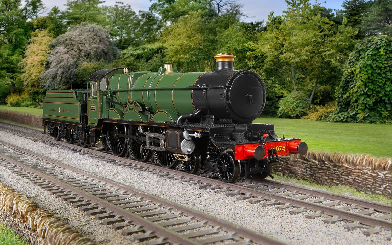 GWR, Castle Class, 4-6-0, 4074 'Caldicot Castle': Big Four Centenary Collection - Era 3