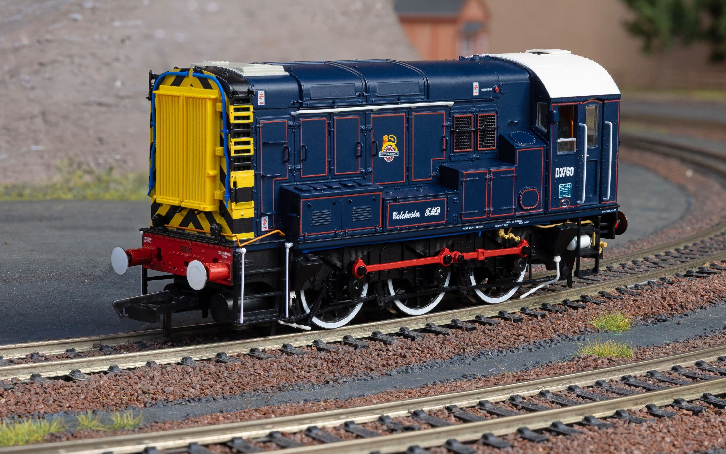 BR - Class 08 - 'Colchester TMD' D3760