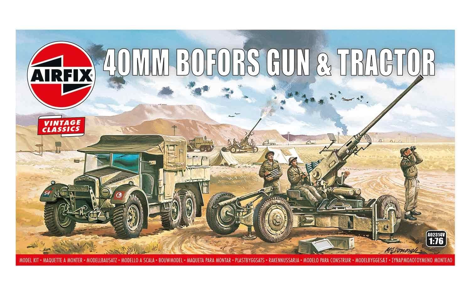 Bofors 40mm Gun &amp; Tractor