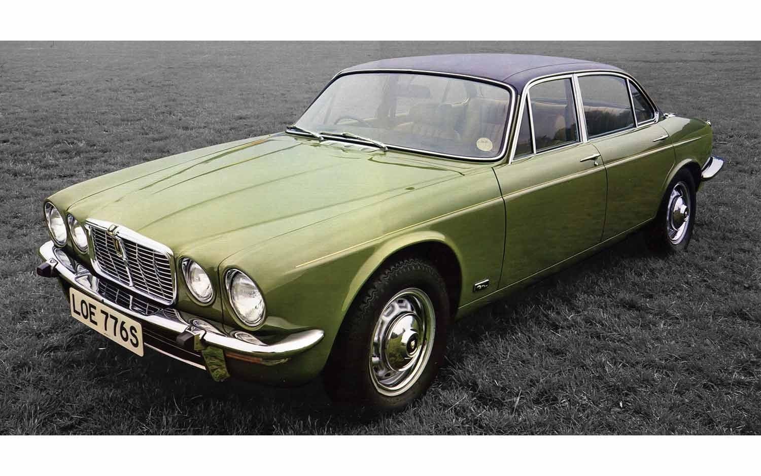 Jaguar XJ12 Series 2 LWB, Juniper Green.