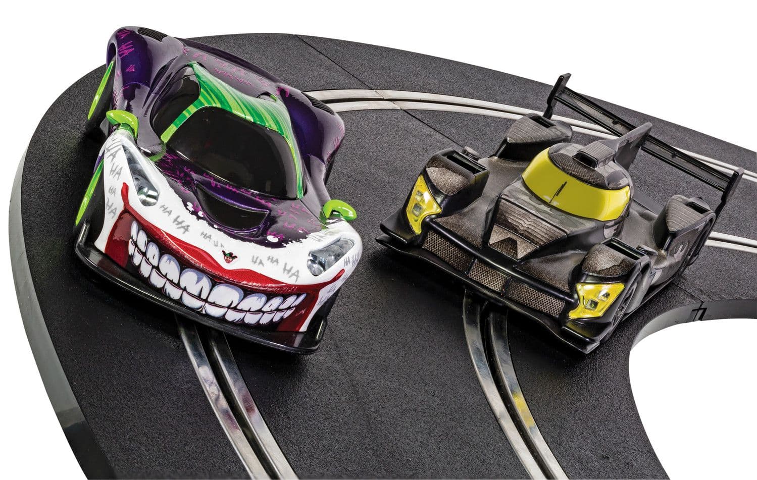 Scalextric Spark Plug - Batman vs Joker Race Set (EU Plug)